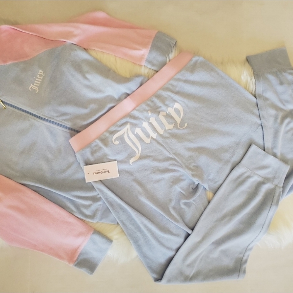 BNWT Juicy Couture Micro Terry Sweatsuit